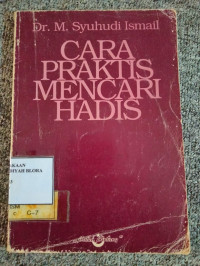 CARA PRAKTIS MENCARI HADIS