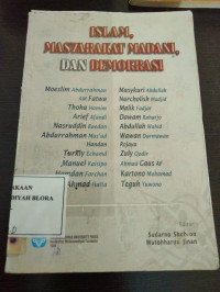 ISLAM, MASYARAKAT MADANI, DAN DEMOKRASI