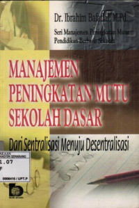 Manajemen Peningkatan Mutu Sekolah Dasar