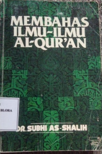 MEMBAHAS ILMU-ILMU AL-QUR'AN