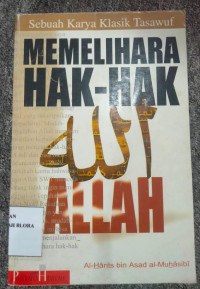 MEMELIHARA HAK-HAK ALLAH