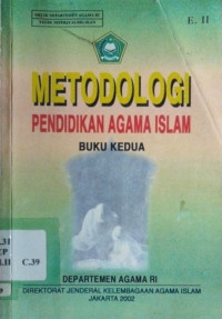 METODOLOGI PENDIDIKAN AGAMA ISLAM BUKU KEDUA