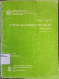 PSIKOLOGI PERKEMBANGAN